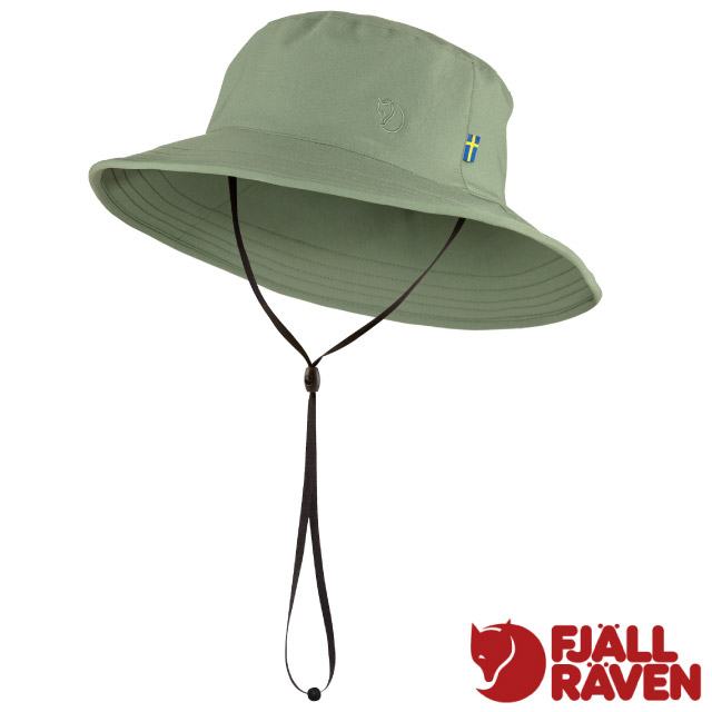 【Fjallraven 小狐狸】Abisko Sun Hat 輕量快乾遮陽帽.防曬帽.中盤帽/77406-613 玉石綠✿30E010